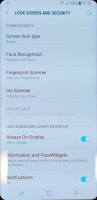 Settings: Security - Samsung Galaxy S8 Preview