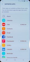 Bixby settings - Samsung Galaxy S8 Preview