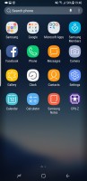 App drawer - Samsung Galaxy S8 review