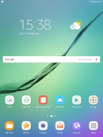 Home screen - Samsung Galaxy Tab S3 9.7