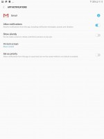 Notification manager - Samsung Galaxy Tab S3 9.7