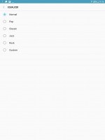 Sound settings and blue light filter - Samsung Galaxy Tab S3 9.7