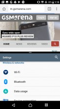 Split screen apps - Sony Xperia L1 review