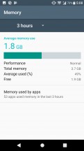 Smart cleaner frees up memory of both kinds - Sony Xperia XA1 Plus review