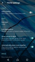 Homescreen settings - Sony Xperia XA1 Ultra review