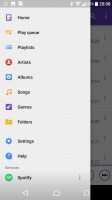 Music app - Sony Xperia XA1 Ultra review