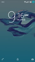 Lockscreen - Sony Xperia XA1 review