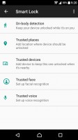 Smart lock with face detection - Sony Xperia XA1 review