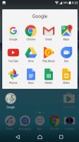 Folder view - Sony Xperia XA1 review