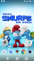 Smurfs theme - Sony Xperia XA1 review