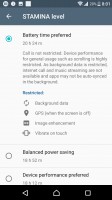 Stamina mode - Sony Xperia XZ Premium review