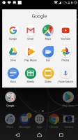 Folder view - Sony Xperia XZ Premium review