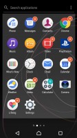 App management - Sony Xperia XZ Premium review