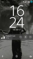 Music app - Sony Xperia XZ Premium review