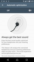 Audio settings - Sony Xperia XZ Premium review