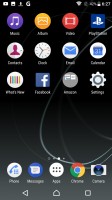 Homescreen - Sony Xperia XZ Premium review