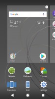 Launcher customization options - Sony Xperia XZ1 Compact review