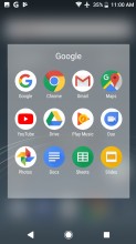 Folder view - Sony Xperia XZ1 review