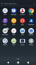 App drawer - Sony Xperia XZ1 review