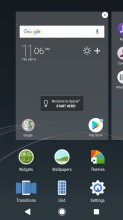 Launcher customization options - Sony Xperia XZ1 review