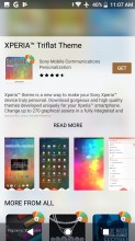 Themes - Sony Xperia XZ1 review