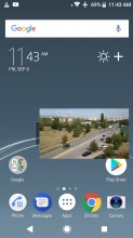 Oreo picture in picture mode - Sony Xperia XZ1 review