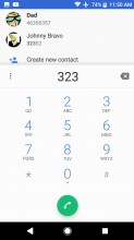 Dialer with smart dial - Sony Xperia XZ1 review