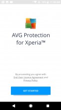 AVG Protection Pro - Sony Xperia XZ1 review