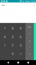 Calculator - Sony Xperia XZ1 review