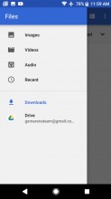 File manager - Sony Xperia XZ1 review