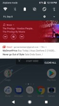 Music app - Sony Xperia XZ1 review