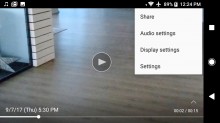 Video player - Sony Xperia XZ1 review