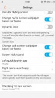 Lockscreen settings - Vivo V5 review