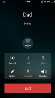 Calling someone - Vivo V5 review