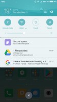 The notification drawer - Xiaomi Mi 6 review