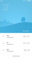 Weather - Xiaomi Mi 6 review