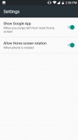 Homescreen settings - Xiaomi Mi A1 review