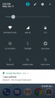 Notification shade - Xiaomi Mi A1 review