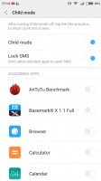 Child mode - Xiaomi Redmi 4 review