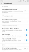 Second Space settings - Xiaomi Redmi 4 review