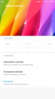 Display settings under MIUI - Xiaomi Redmi Note 4 preview