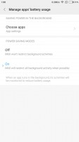 MIUI 8 Power saving modes - Xiaomi Redmi Note 4 preview