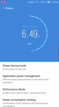 Power manager - Nubia Z17 review