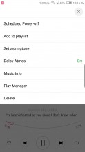 Music player looks great - Nubia Z17 review
