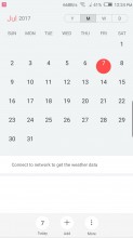 Calendar - Nubia Z17 review