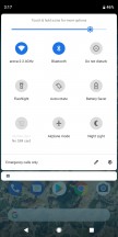 Notification shade and quick toggles - Android 9 Pie review