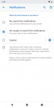 Do not disturb mode - Android 9 Pie review