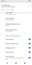 Sound and vibration settings - Android 9 Pie review