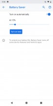 Battery saver - Android 9 Pie review