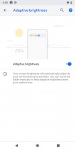Adaptive brightness - Android P hands-on review